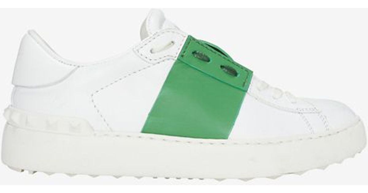 valentino green sneakers