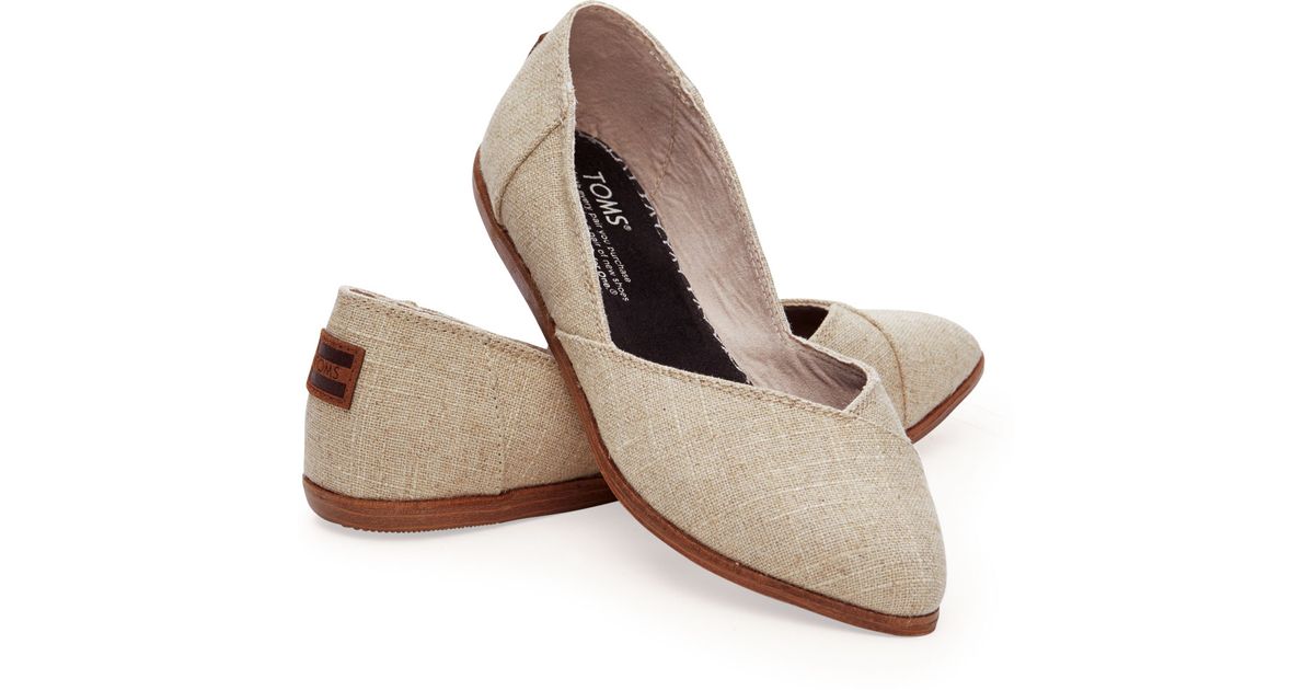 toms women's diamond jutti pointed toe flat