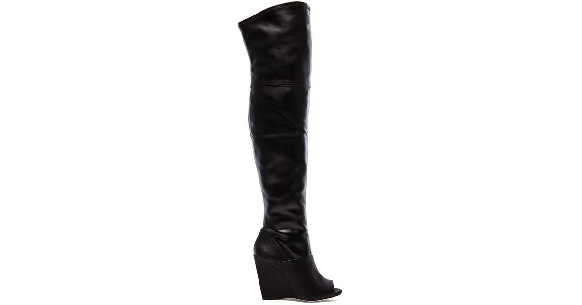 open toe over the knee