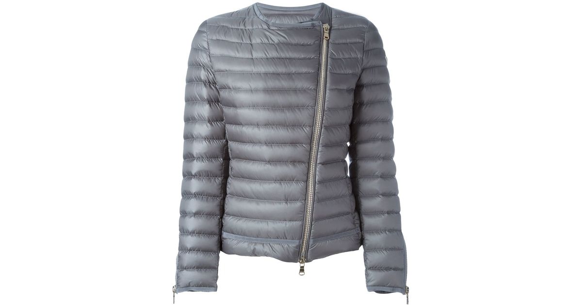 Moncler Amey Quilted Jacket in Grey 