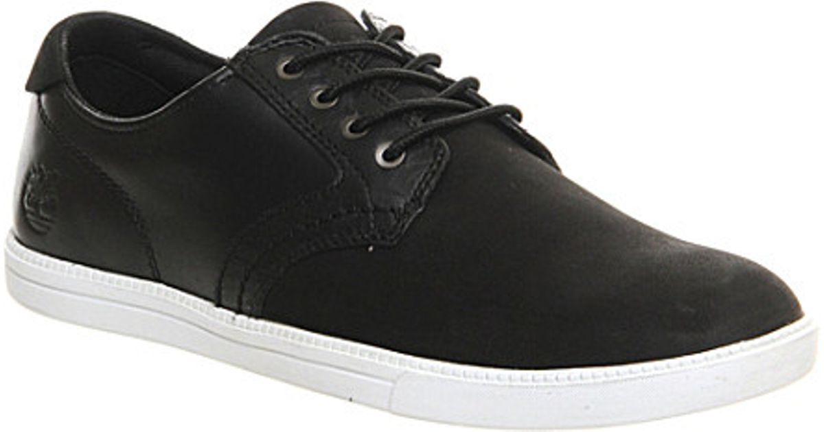 timberland black oxford shoes