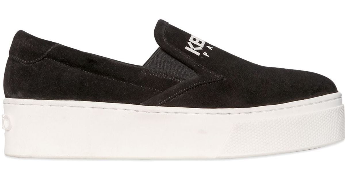 kenzo slip ons womens