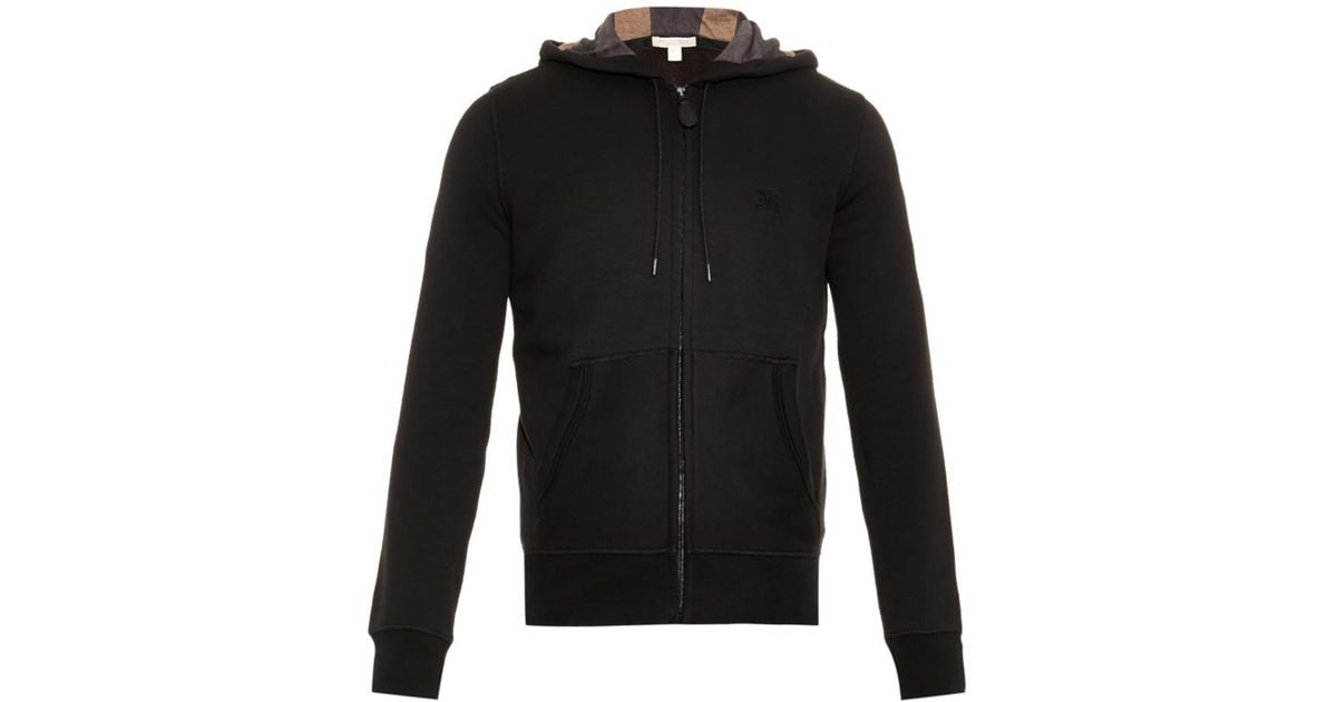 burberry black zip up