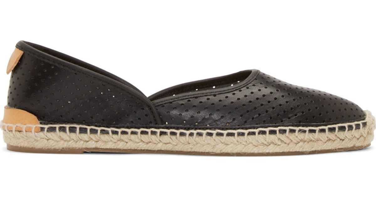 perforated espadrilles