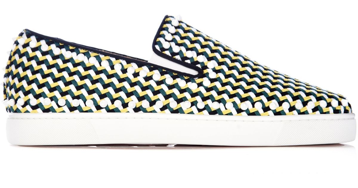 louboutin slip on louboutin slip on