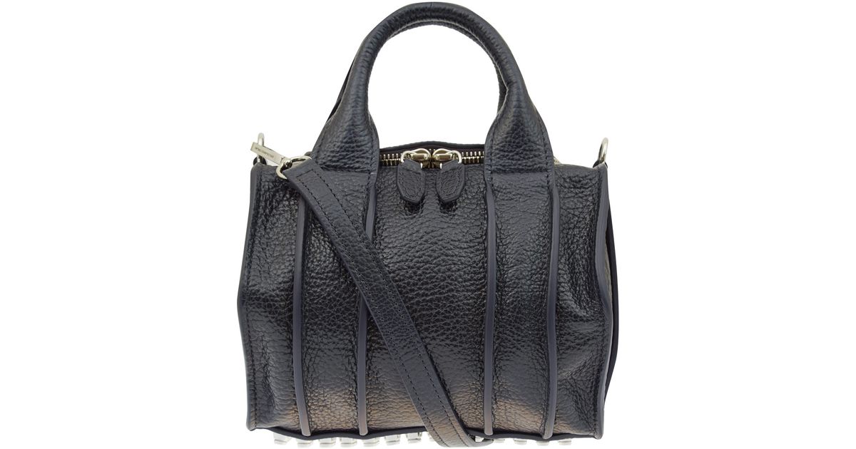 Alexander Blue Navy Inside Out Rockie Bag Lyst