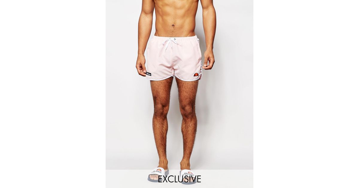 ellesse pink swim shorts