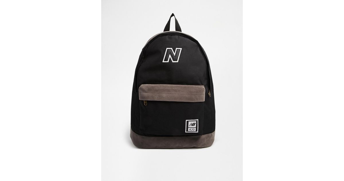 New Balance 420 Backpack in Black for Men - Lyst