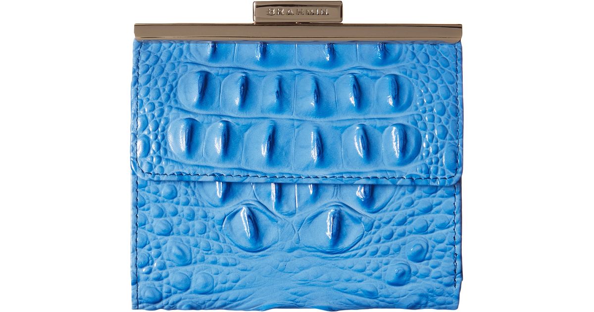 blue brahmin wallet