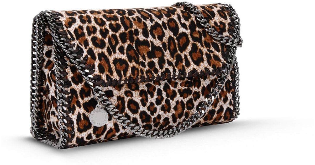 stella mccartney leopard print bag