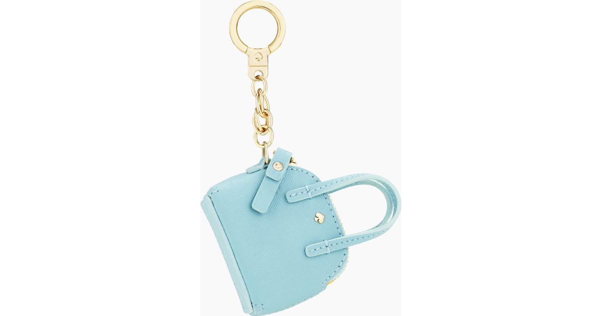 Kate Spade Maise Keychain in Blue Lyst