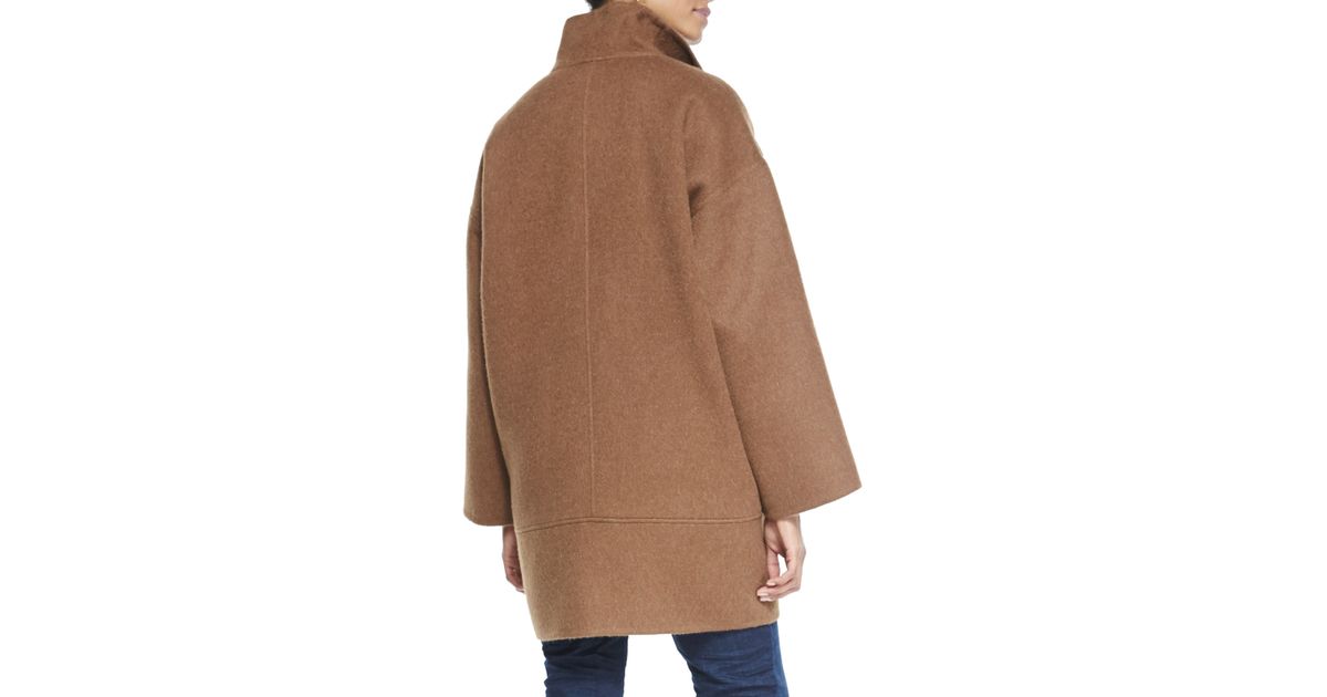 cocoon alpaca coat
