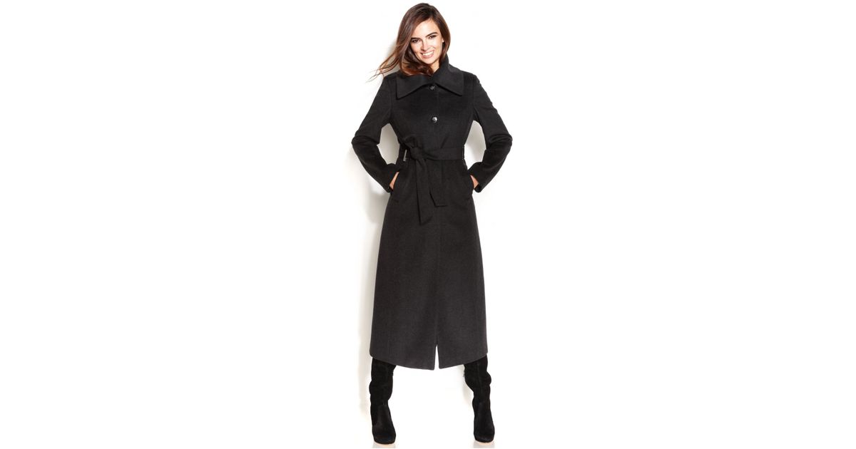 anne klein maxi coat