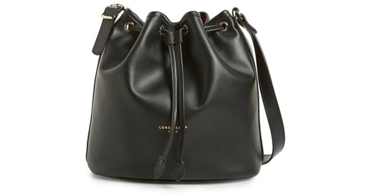 Longchamp Small 2.0 Leather Bucket Bag 