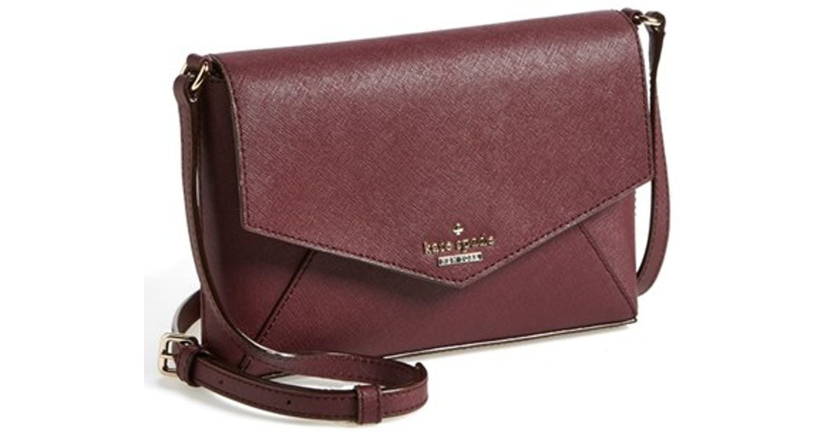 kate spade burgundy crossbody