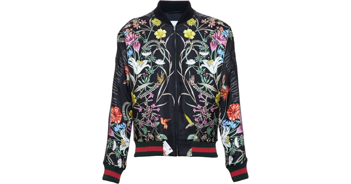 gucci floral jacket