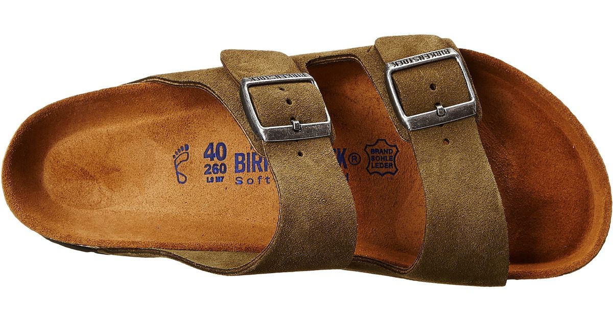 birkenstock suede green
