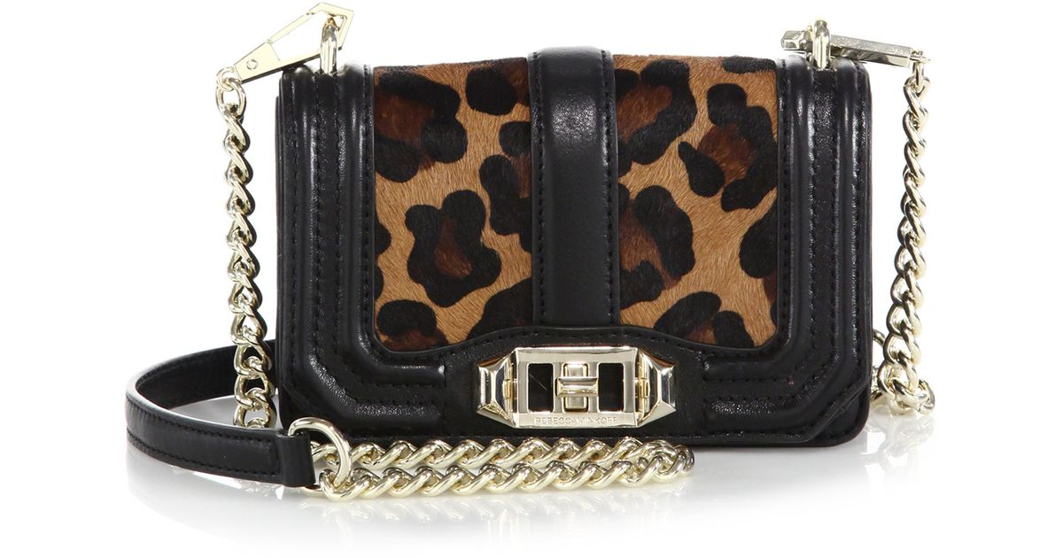 rebecca minkoff animal print bag