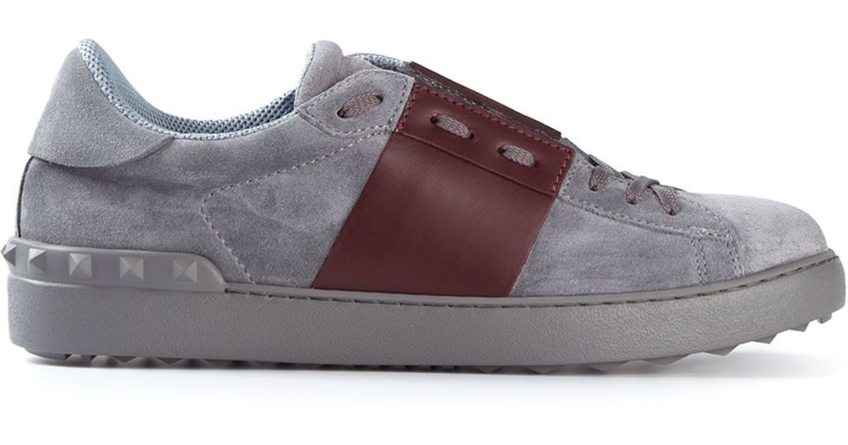 Low Top Sneakers in Grey (Gray) - Lyst