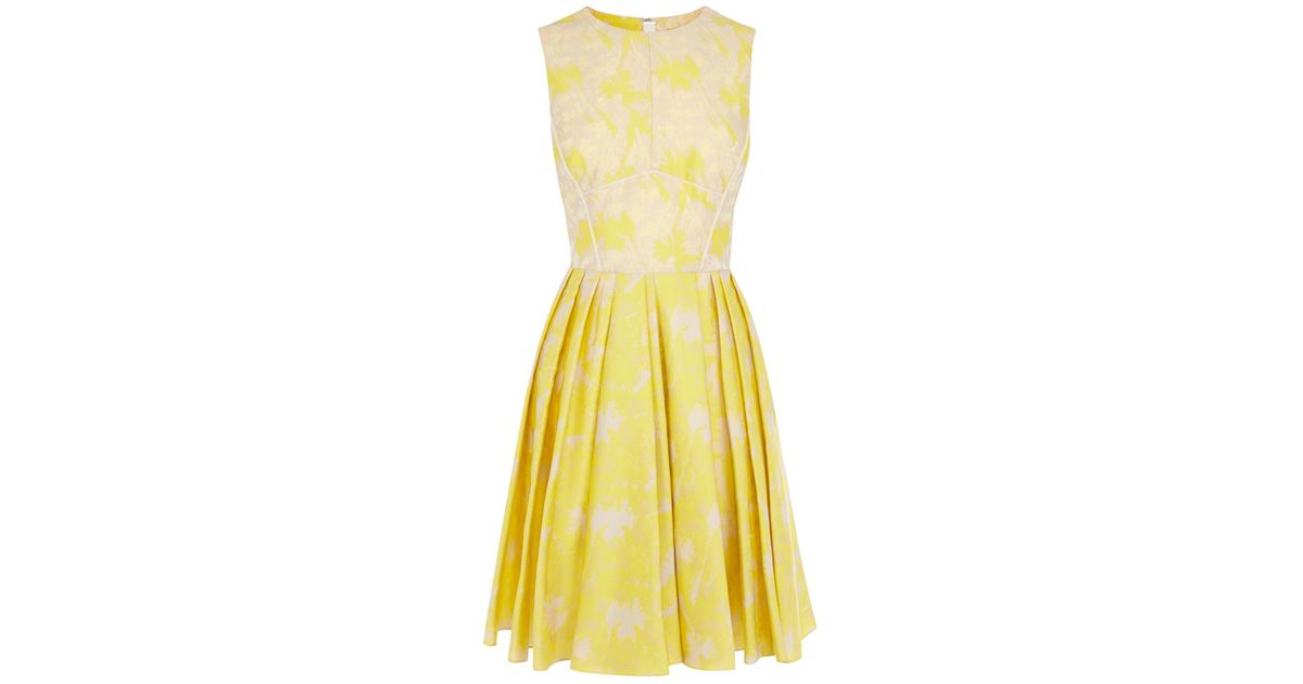 yellow coast dress