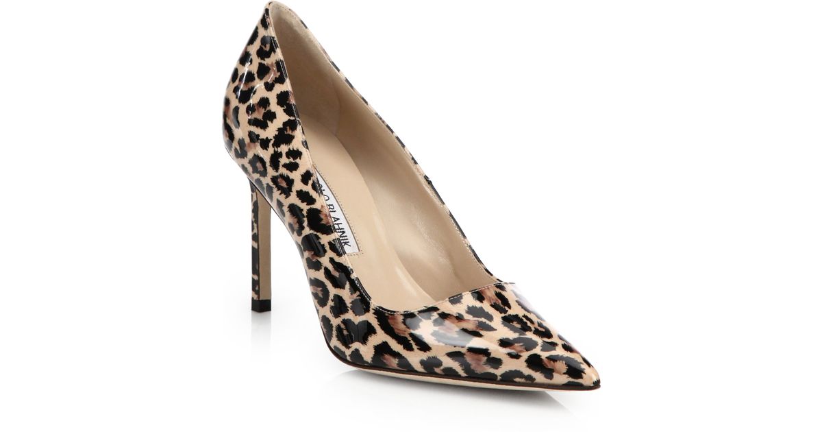 manolo blahnik bb patent