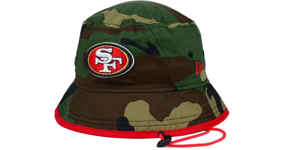 49ers camo hat