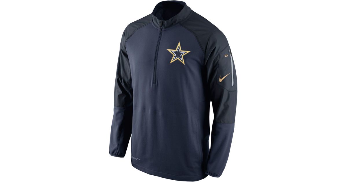 dallas cowboys half zip