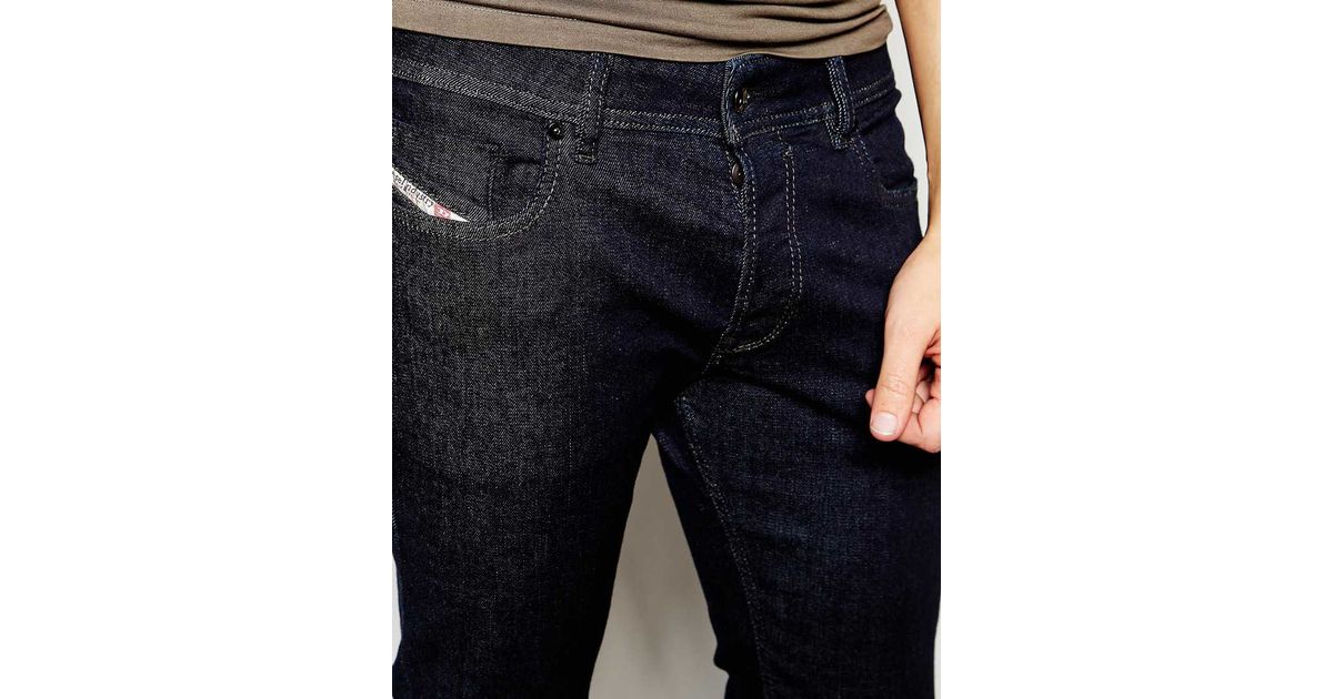 diesel sleenker stretch skinny jeans