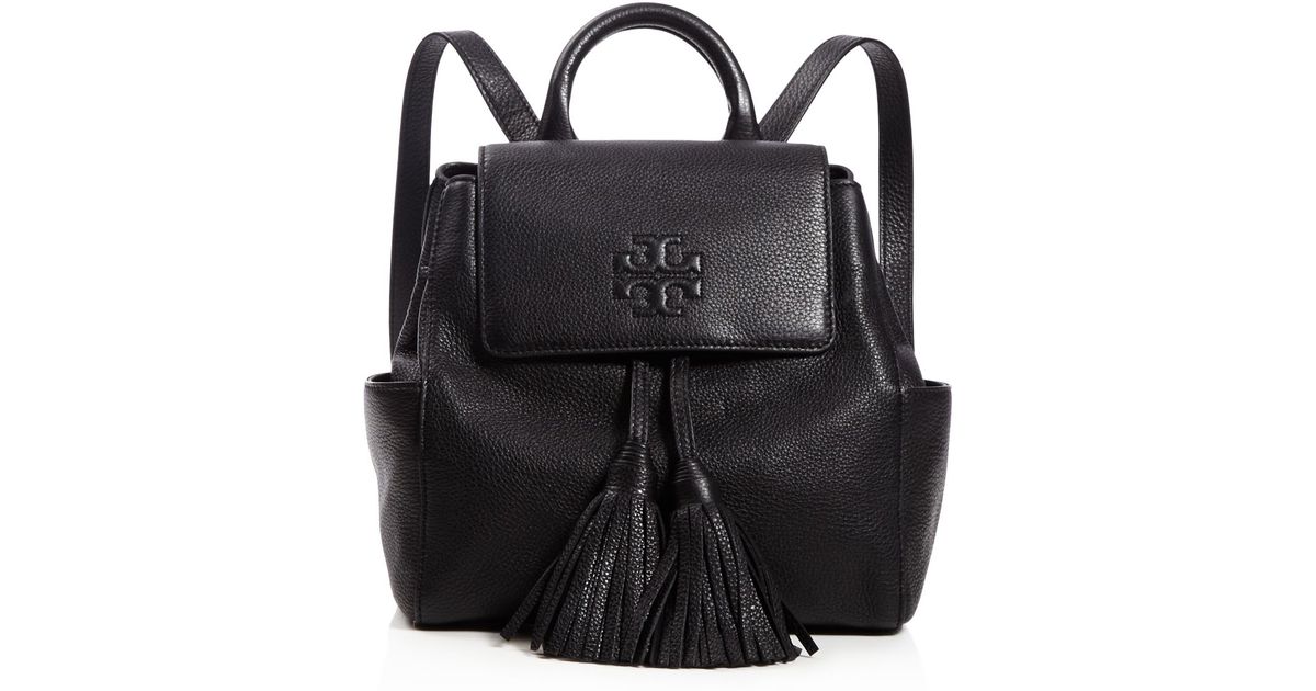 Tory Burch Thea Mini Backpack in Black Lyst