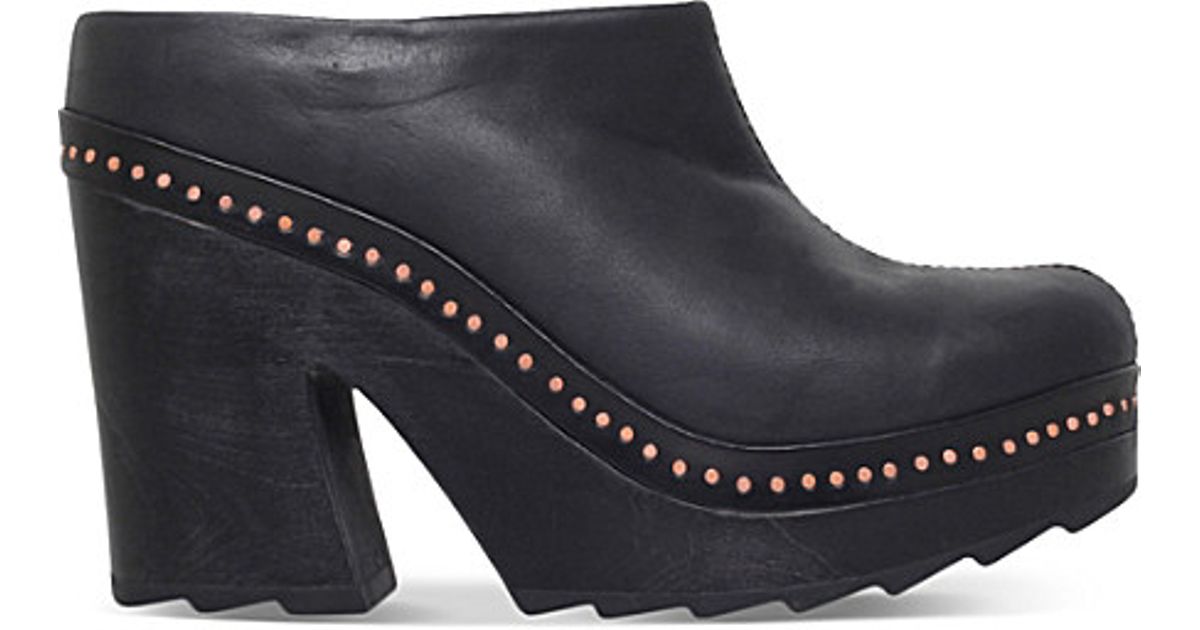 rag and bone clogs
