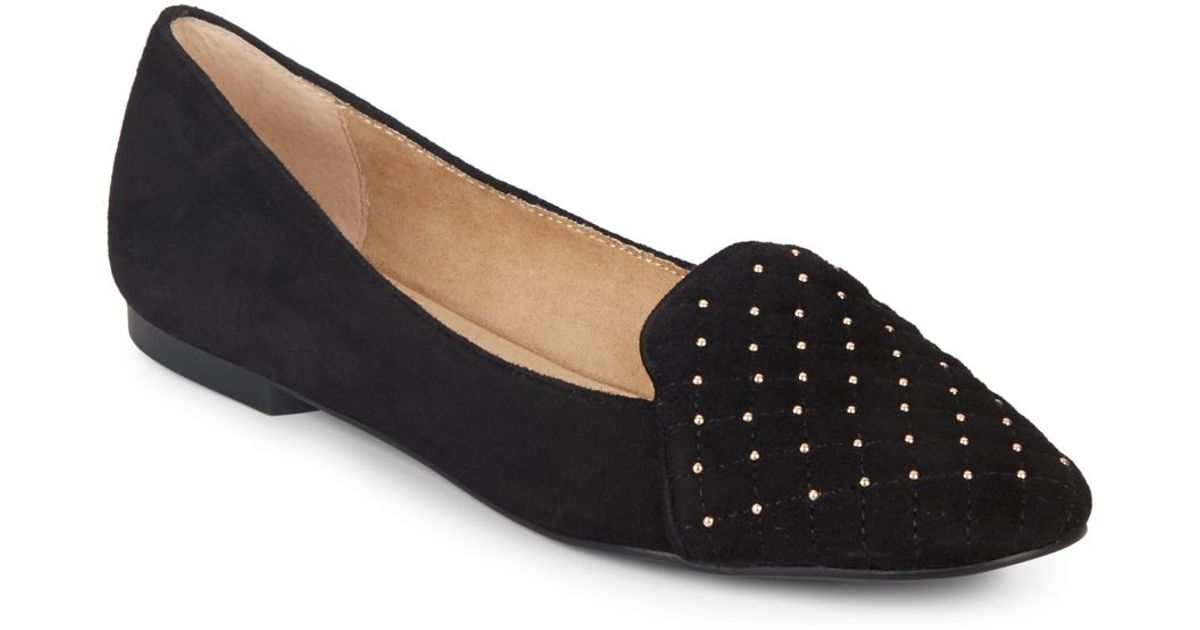 bcbg studded flats