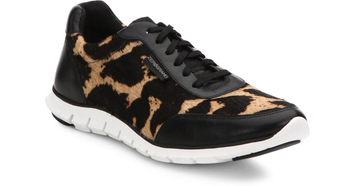cole haan zerogrand leopard