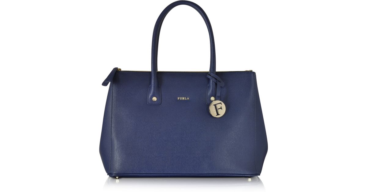 furla navy blue bag