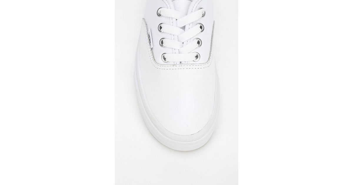 Vans Authentic White Leather Low Top Sneaker