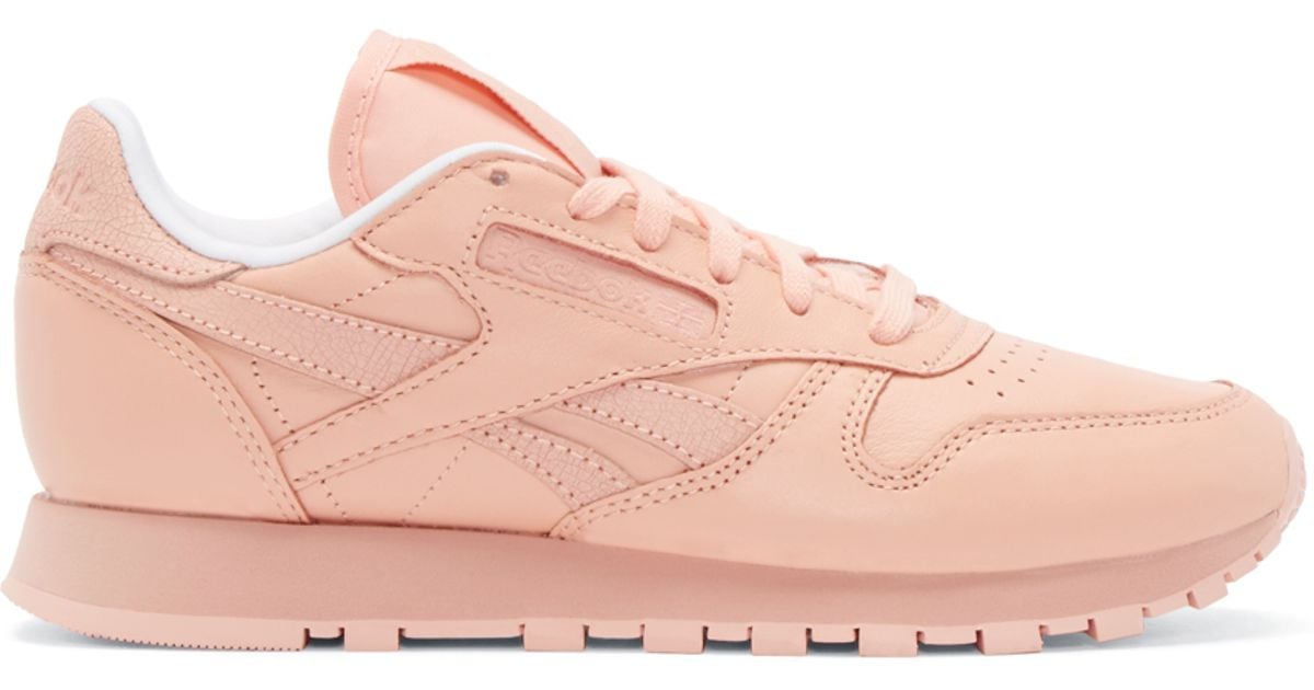 reebok classic leather spirit coral