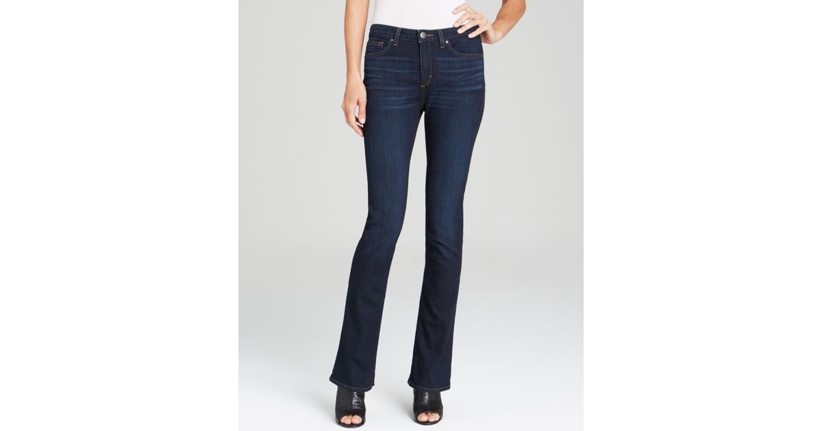 Spanx Spanx® Denim Slim Bootcut Jeans In Rich Indigo in Blue Lyst