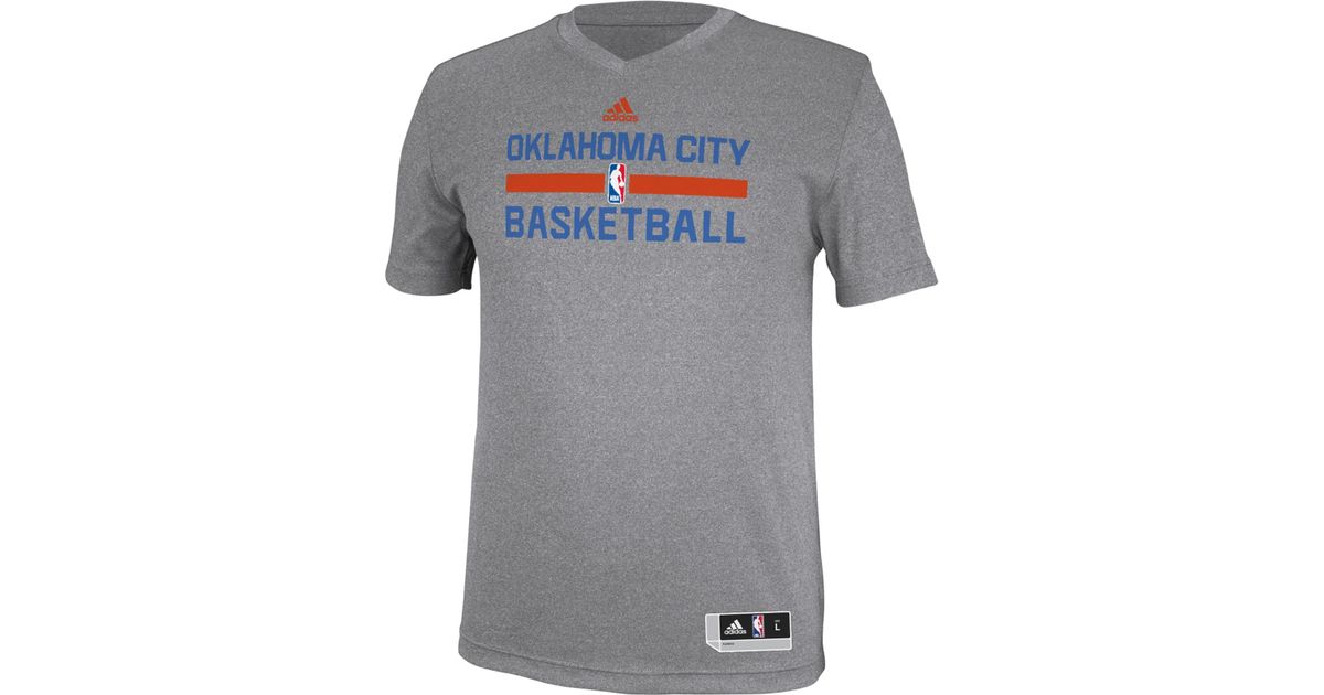 oklahoma city thunder practice shirt