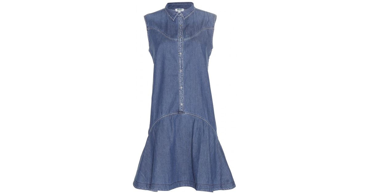 kenzo denim dress