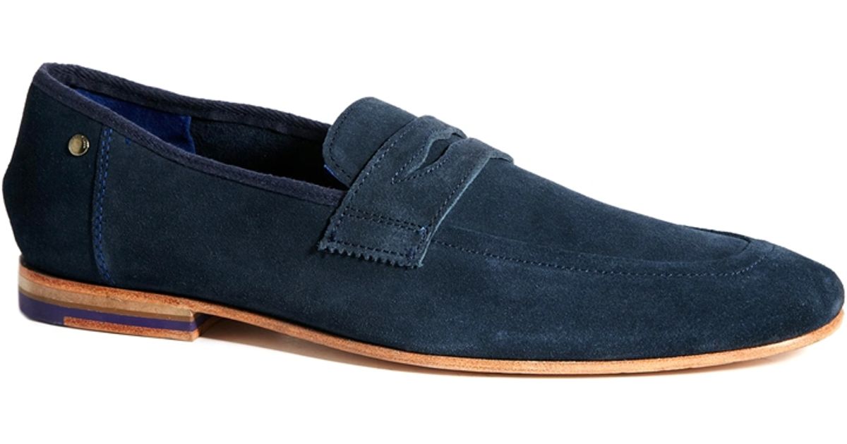 ted baker suede loafers