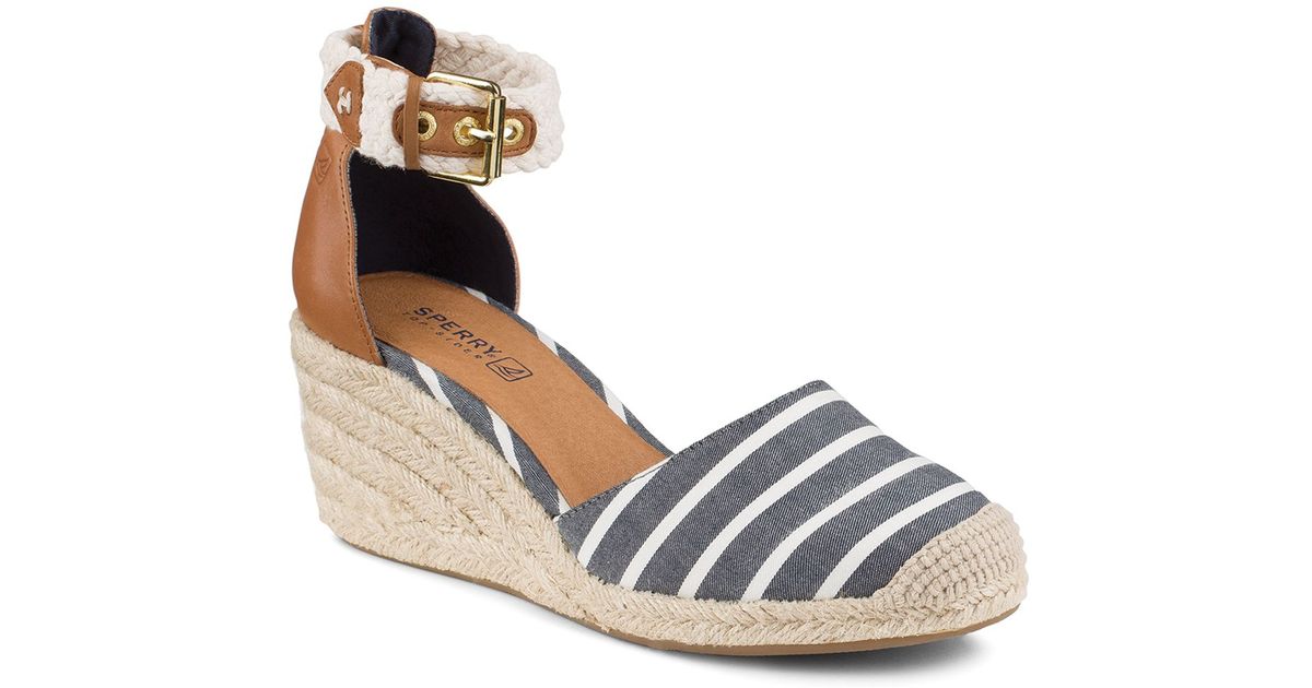 sperry wedge heels