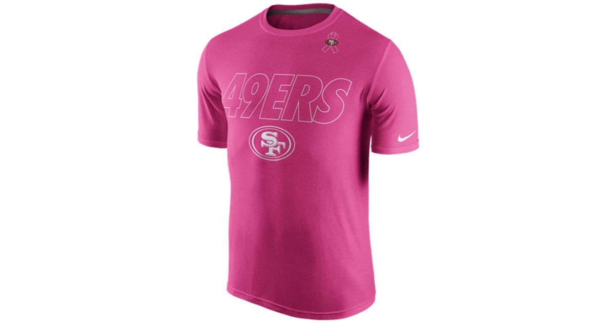 futuro Instruir transferencia de dinero Nike Men's Washington Redskins Breast Cancer Awareness Legend T-shirt in  Pink for Men | Lyst