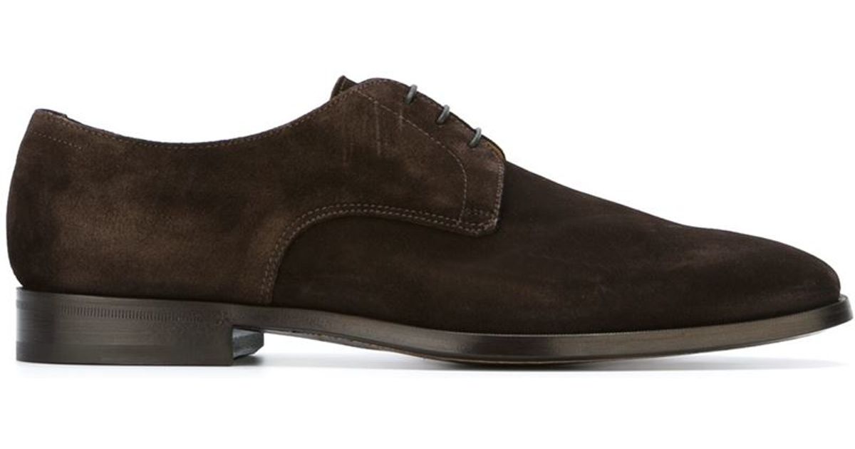 suede derby shoes
