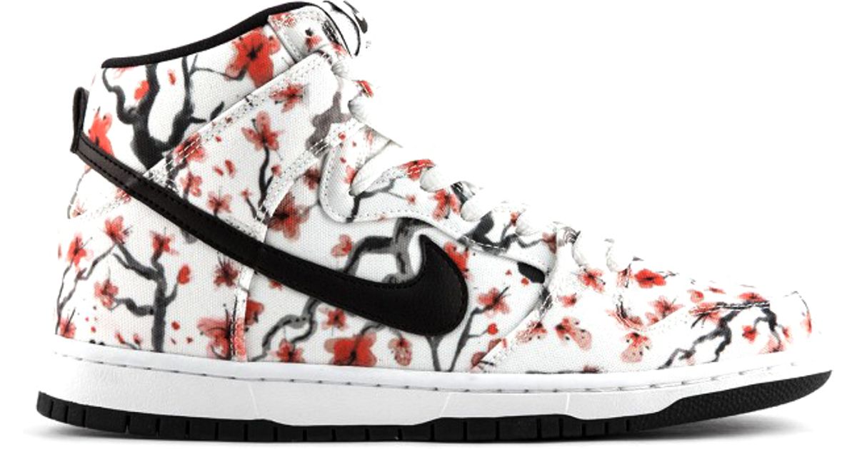 Nike Sb Dunk High Cherry Blossom - Lyst