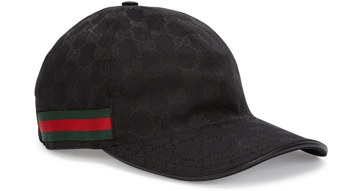 gucci monogram hat