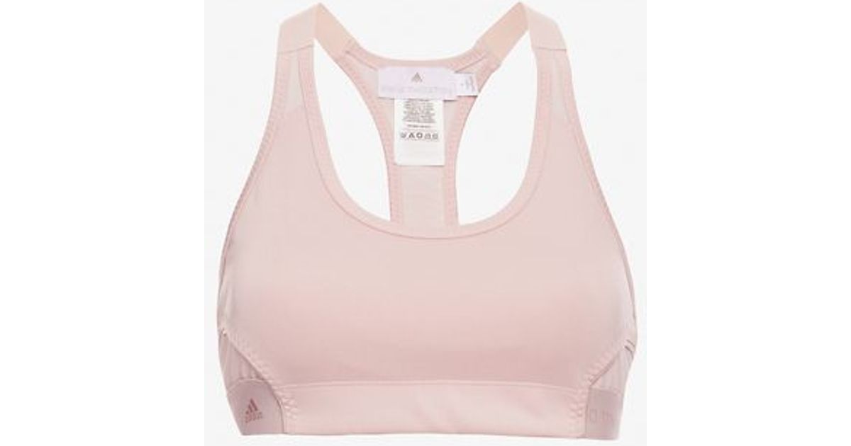 blush pink sports bra