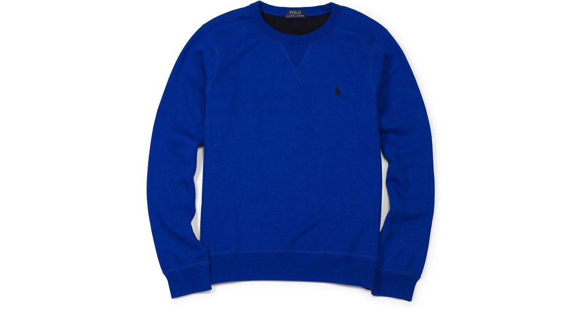 crewneck sweatshirt blue