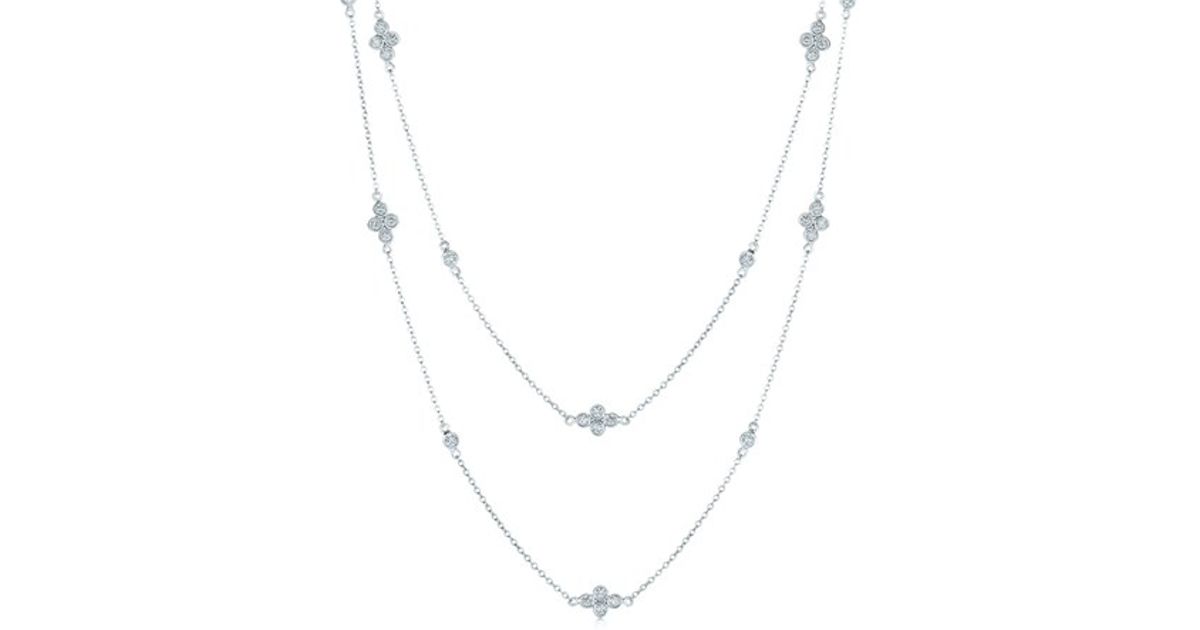 diamond strings necklace