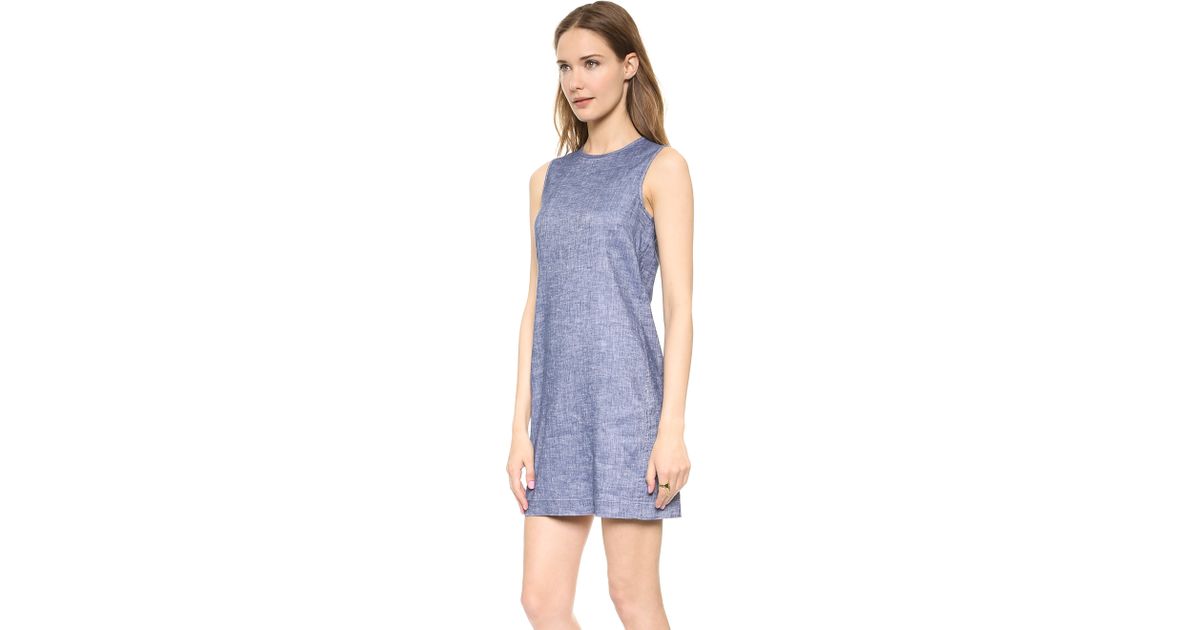 theory denim dress