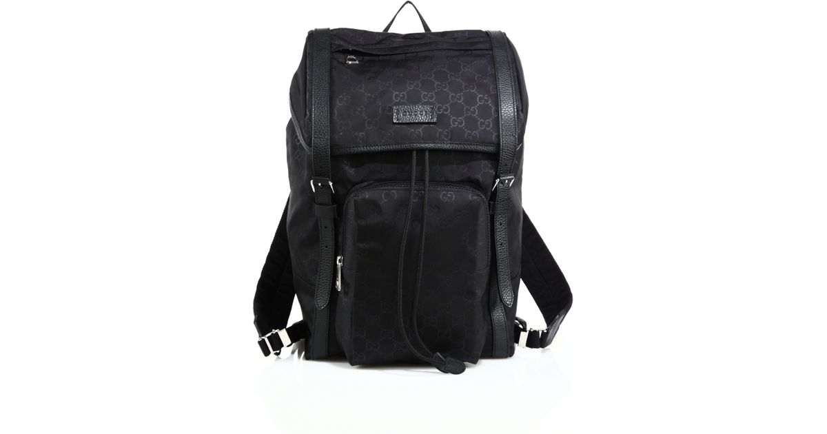 gucci nylon backpack