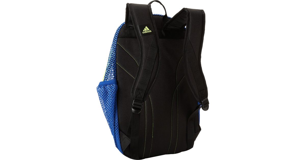 adidas hermosa mesh backpack blue